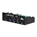 Kingwin KW525-3U3CR Multi-Function Super Speed USB 3.0 Hub w/ Card Reader Includes 1 USB 3.1 Port + 1 ESATA Port.  Transfer Speed up to 5 Gbps Bandwidth, Fits any 5.25" Computer Case Front Bay