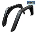 EAG Rear Fender Flares Armor Rocker Guards with Hardware Kit Fit for 87-95 Jeep Wrangler YJ