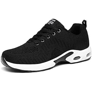 LUOBANIU Sportschoenen voor dames, loopschoenen met luchtkussen, turnschoenen, sneakers, trainer, lichte luchtschoenen