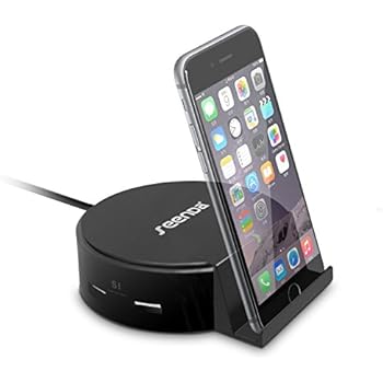 4-Port USB 2.0 Charging Dock Station Holder Stand for Cell Phone / Tablet PC