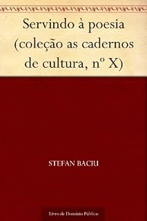 Livro Servindo à poesia (coleção as cadernos de cultura nº X)