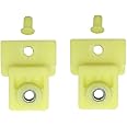 UMDF3MM Window Glass Channel Clips for Chevrolet Colorado Canyon Trooper Many Car with Tips (Yellow)