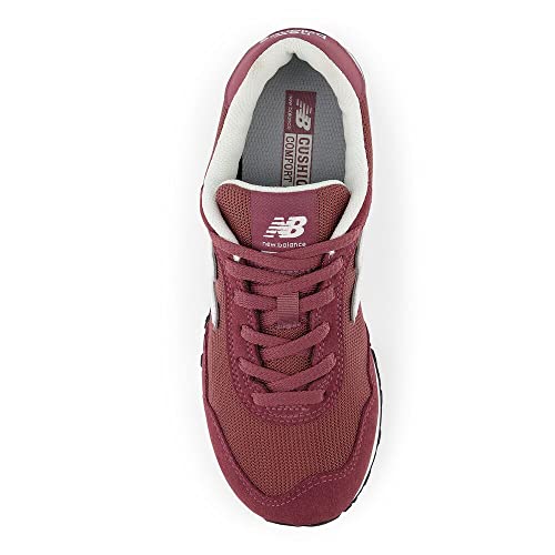 New Balance Women's 515 V3 Sneaker, Washed Burgundy/White, in