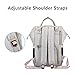 HaloVa Diaper Bag, Baby Nappy Bag, Large Capacity Mommy Daddy Travel Backpack