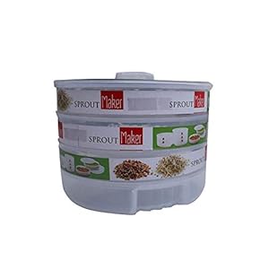 Yellow Leaf Products Plastic Sprout Maker – 500 ml, 1 Pieces, Multicolored