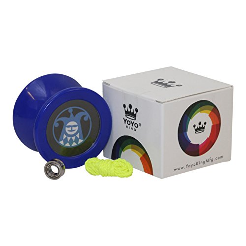 Yoyo King Jester Pro Ball Bearing Axle Trick Yoyo (Blue) Pricepulse
