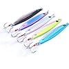 Aorace-5pcslot-87cm-40g-fishing-metal-lure-Lead-Fish-hook-with-feather-Crankbaits-Bass