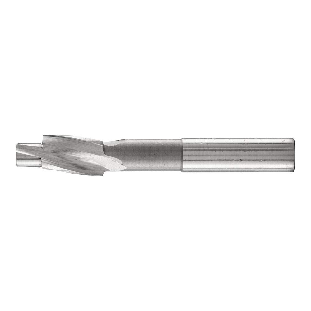 PFERD HSS Flat Countersink with Guide pins, Diameter 15.0 mm, Shaft Diameter 12.5 mm, DIN 373, Medium, 25203111 – for Through Holes. — image 1