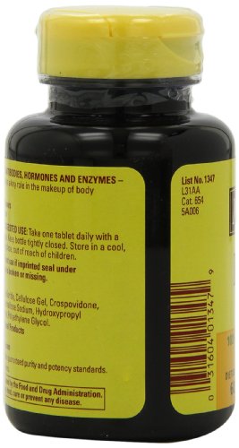 Nature Made L-Lysine 1000mg, 60 Tablets (Pack of 3)
