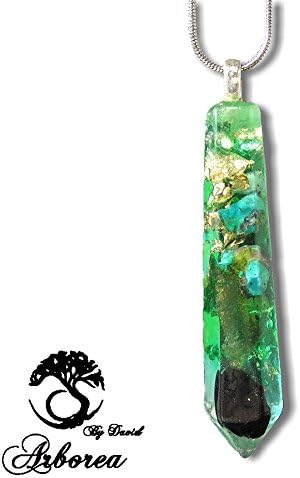 Arborea Orgone Necklace, Arborea Orgonite Pendant, Relax,