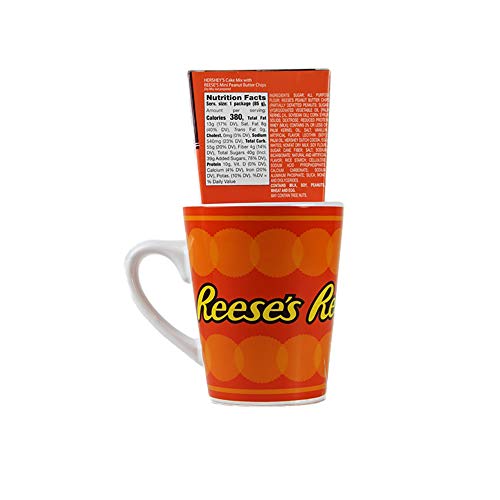 Reese's Minute Mug Cake Gift Set, with Hershey's Chocolate and Reese's Mini Peanut Butter Chips
