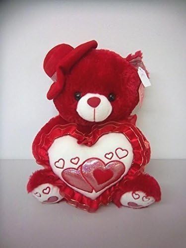 14" RED Teddy Bear Says "I Love You" with Cute Voice When Its Paw Is Pressed - Best Gift for mother day: Valentines Day Gifts for Her,