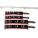 Metal Bondage Restraints Set Kit for Bed and Under Bed Sex Play SM Bondage Toy Gear Wrist and Ankle Cuffs Collar Handcuff Rope Strap On Harness for Women Couples Lesbian Femalethumb 4