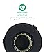 Crucial Vacuum Replacement Vacuum Filter - Compatible With Eureka Part # 67821, 68931, 68931A, EF91, EF-91, EF-91B, DCF-21, DCF21 - Models 4236AZ, 4235AZ, 4236AZ, SA3276AZ, UK4236AZ, UK4237AZ (4 Pack)