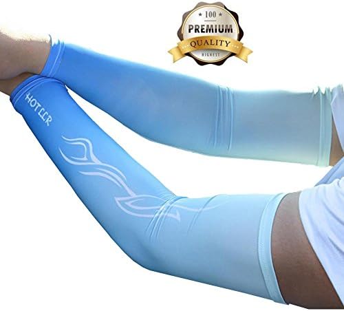 JueDi Sun Sleeves Cool Arm Sleeves UV Protection for Men&Women Outdoor Sports 1 Pair