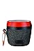 House of Marley, Chant Mini Bluetooth Portable Wireless Speaker, Splash Resistant IPX4, Full Range Sound, Integrated Mic for Use as Speaker Phone, Carabiner, Sustainably Crafted, EM-JA007-BK Black