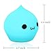 Kids Night Light EMAMAK 3 Modes USB Rechargeable Silicone Night Lamp with 7-Color Mood Light Sensitive Tap Control for Baby Kids Adults