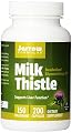 Jarrow Formulas Milk New Value Pack Size Thistle Standardized Silymarin Extract 30:1 Ratio, 150 mg per Capsule 800 Gelatin Capsules