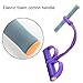 iTECHOR Pull Exerciser Sit-up Bodybuilding Expander Elastic Rope Training Equipment – Purple