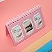 CAIUL Compatible Mini Book Album for Fujifilm Instax Mini 8 8+ 9 70 7s 25 26 50s 90 Film, Pringo P231, Instax Share SP-1 SP-2, Polaroid PIC-300 Z2300 Film (Pink, 60 Photos)