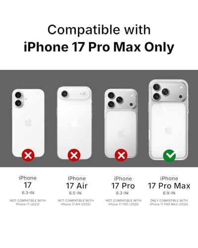 RAEGR Case | Anodized Aluminum Bumper | Compatible with iPhone 17 Pro Max (2025) | Supports Magnetic Wireless Charging | Edge Armor Protective Minimal Case - Dark Blue RG10620