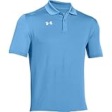 Under Armour Team Armour Men's Golf Polo (Carolina Blue, Large)