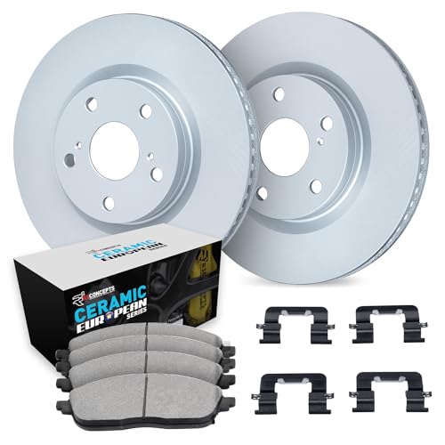 R1 Concepts Rear Brake Kit Fits 2009-2019 Cadillac CTS; 2010-2024 Chevrolet Cam…