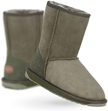 EMU Women's Stinger Lo Water-Resistant Insulated Winter Boot (8 B(M) US, Khaki)