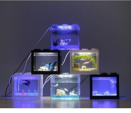 Amazon Com Cisco72 Colorful Aquarium Ornaments Aquariums Mini