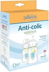 Dr Brown's Natural Flow Anti-Colic Options Plus Wide-Neck Bottle 5oz 2-Pack view 3