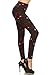 R655-OS Off to Space Print Fashion Leggings