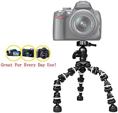 The Pro Extreme 13" Flexible Tripod Sony Cyber-shot DSC-TX9 camera, 13 inch tripod - w/ Heavy duty Sturdy Grip - Flexible Legs - 360 pan - Every Day Use!