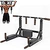 Sinbide Fitness optrekstang voor aan de muur, pull-up bar, trekstang, training en weerstand, multifunctionele workout…