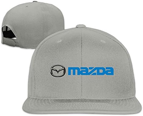 Mazda Logo Baseball Hat With Flat Brim