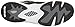 Reebok Men's Fury Adapt MA Fashion Sneaker, Black/Alloy/White, 8.5 M US