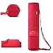 Baen Sendi Yoga Mat Bag with Expandable Pocket,Best Bags for Yogo Mats, Yoga Strap and Exercise Mat (Red)