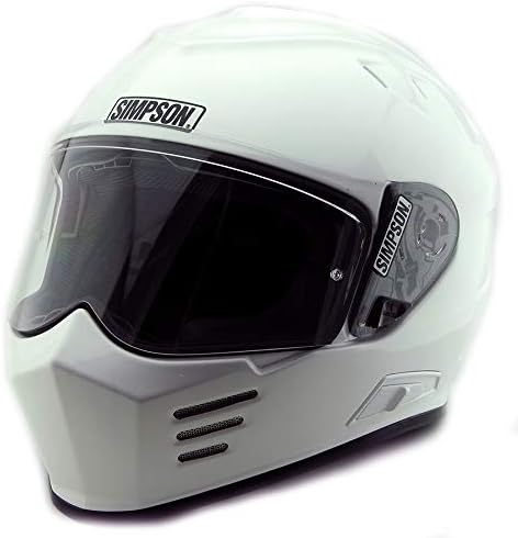 MOTORCYCLE SIMPSON VENOM BANDIT DVS FULL FACE HELMET Motorbike Scooter Adult Crash Racing Touring Sports Pinlock ECE Approve Helmet