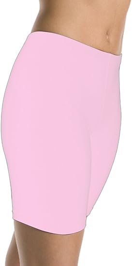 light pink cycling shorts