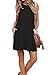 UMETINY Women's Pockets Dress Casual Swing T-shirt Dresses