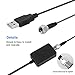 TV Antenna, Gipow Amplified HDTV Antenna 75 Mile Range with Detachable Amplifier USB Power Supply Signal Booster Upgraded Version Better Reception, 16ft High Performance Coax Cable