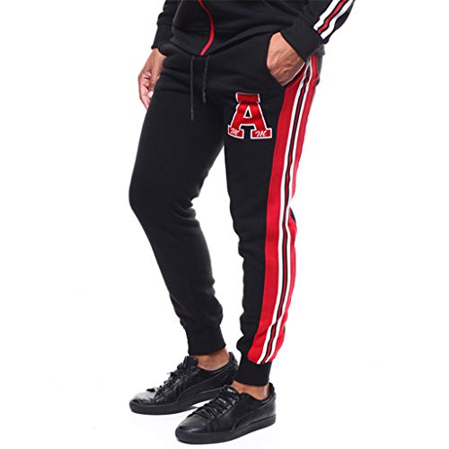 Allywit Mens Slim Fit Joggers Fitness Plus Size Activewear Sports Sweatpants for Gym Training