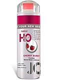 System Jo New H2o -CHERRY BURST- Flavored Water Based Lubricant (Super Long Lasting, Never Sticky or Tacky, 100% Latex Safe) : Size 5.25 Fl. Oz / 150ml