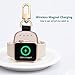 FLAGPOWER Portable Charger for Apple Watch, [MFi Certified] Pocket Sized Travel Wireless Charger 700mAh Smart Keychain Power Bank for Apple Watch Series 5/4/3/2/1/Nike+