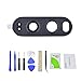 IAGREE Back Rear Camera Glass Lens Cover with Adhesive Fix Replacement Parts For For LG V20 H910 H918 LS997 US996 VS995 H990 (Black)