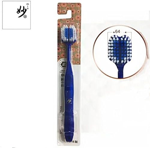 Double-Headed Toothbrush Innovation Soft Comfortable Wide Head Toothbrush (1 PC, Blue)