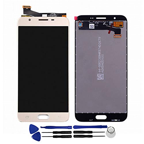 OYOG Replacement for Samsung Galaxy J7 Prime 2016 G610F Touch Screen Digitizer Assembly LCD Display (No Bezel Frame) (Golden)