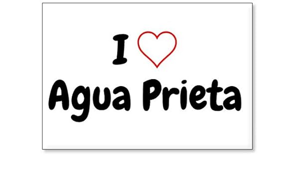 Mundus Souvenirs - Amo Agua Prieta, Imán para Nevera (diseño 2 ...