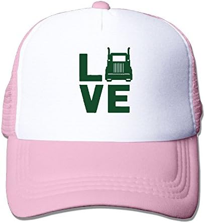AKQQ0XXA Custom Novelty Adult TeeStars - Children Love Trucks Cool Gift Idea Truck Print Cute Kids Hip Hop Cap Hats Pink