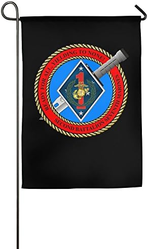 2nd Battalion, 7th Marines Decal Stiker 100% Polyester Fabric Game Flag 12x18"