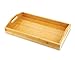 KOVOT Bamboo Serving Tray - Breakfast Butler Tray With Handles: 17